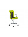 Chaise de bureau à roulettes Donny - l 48 x P 55 x H 89-99 cm - Vert