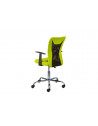 Chaise de bureau à roulettes Donny - l 48 x P 55 x H 89-99 cm - Vert