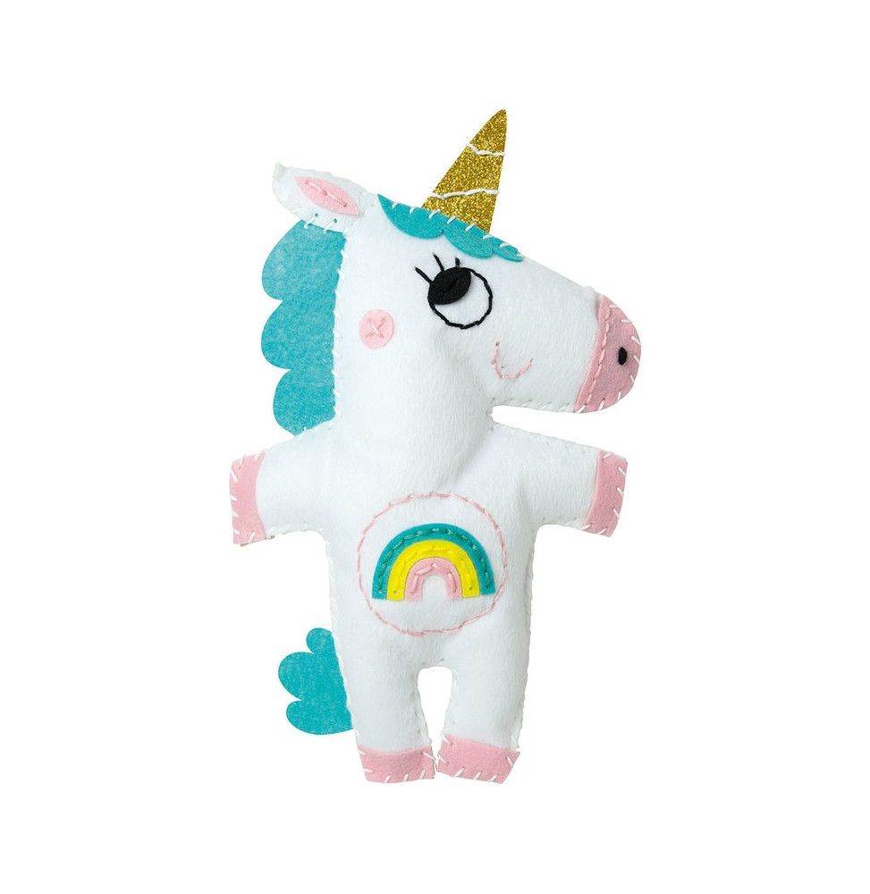 Little couz'in Alicia la licorne - L 16 x l 5 x H 26 cm