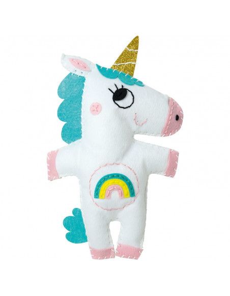 Little couz'in Alicia la licorne - L 16 x l 5 x H 26 cm