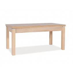 Table basse relevable - Kleopatra - 124 x 64 x 56 cm - Couleur chêne sonoma