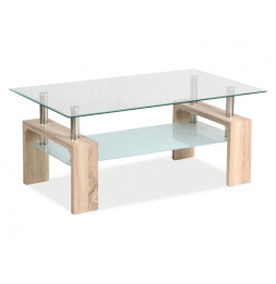 Table basse double niveau -...