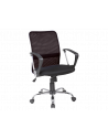 Chaise de bureau à roulettes - Q078 - 58 x 46 x 95 cm - Noir