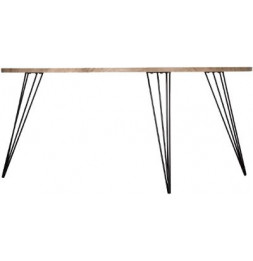 Table basse Neile - L 97 x l 65 x H 50 cm - Gris