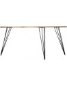 Table basse Neile - L 97 x l 65 x H 50 cm - Gris