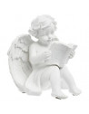 Ange qui lit - Blanc