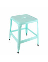 Tabouret transportable en inox - Bleu