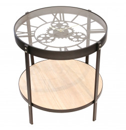 Table d'appoint horloge - D...