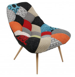 Fauteuil Camden Patchwork -...