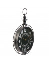 Horloge gousset noire - 35 x H 53 cm - The british company - Vintage