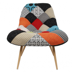 Fauteuil Camden Patchwork - Multicolore