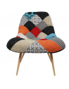 Fauteuil Camden Patchwork - Multicolore