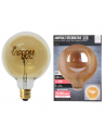 Ampoule décorative HAPPY - Blanc chaud - LED E27 4W equivalent 18W