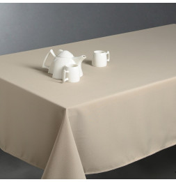 Nappe anti taches rectangulaire 150 x 300 cm - Beige