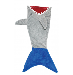 Plaid requin fun pour enfant - 132 x 56 cm
