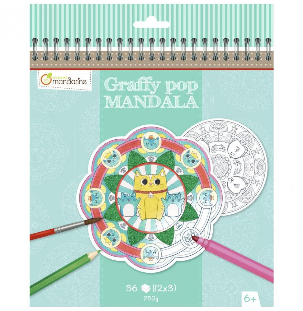 Cahier Mandala - Animaux
