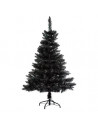 Sapin artificiel noir reflets vert - 180 cm - Blooming