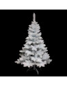 Sapin artificiel blanc reflets brillants - 180 cm - Blooming