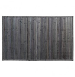 Tapis latte de bambou - Gris foncé - 50 x 80 cm