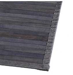 Tapis latte de bambou - Gris foncé - 50 x 80 cm