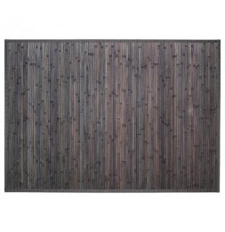 Tapis latte de bambou - Gris foncé - 120 x 170 cm