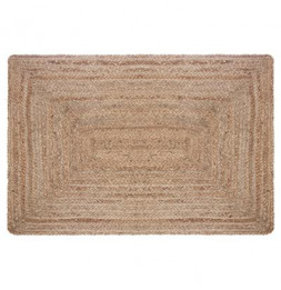 Tapis en jute - Naturel -...