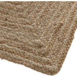 Tapis en jute - Naturel - 60 x 90 cm