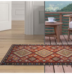 Tapis intérieur et extérieur - Kilim - 100 x 150 cm