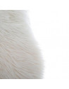 Tapis fourrure - Blanc ivoire - 90 x 150 cm