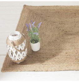 Tapis en jute - Naturel - 120 x 170 cm