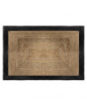 Tapis en jute - Bord noir - 120 x 170 cm