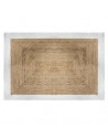 Tapis en jute - Bord blanc - 120 x 170 cm