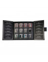 Coffret de 12 bougies parfumées en verre