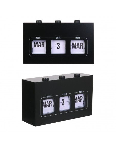 Calendrier Flip Flap - Noir