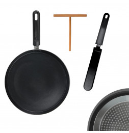 Coffret crêpière induction et ses accessoires - D. 28 cm