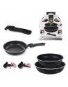 Coffret crêpière induction et ses accessoires - D. 28 cm