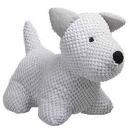 Cale porte chien - L 31 x H 24 cm - Gris clair