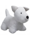 Cale porte chien - L 31 x H 24 cm - Gris clair