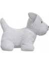 Cale porte chien - L 31 x H 24 cm - Gris clair