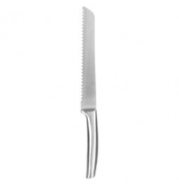 Bloc en acacia de 5 couteaux - L 10 x H 22 cm - Acier inoxydable