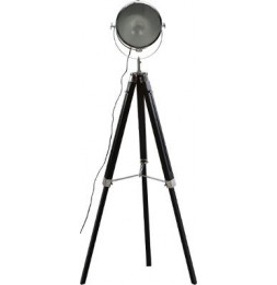 Lampadaire style projecteur - D 68,5 x H 152 cm - Noir