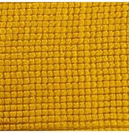 Tapis de bain chenille - 50 x 80 cm - Jaune