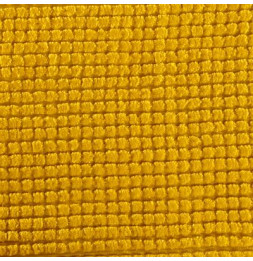 Tapis de bain chenille - 50 x 80 cm - Jaune