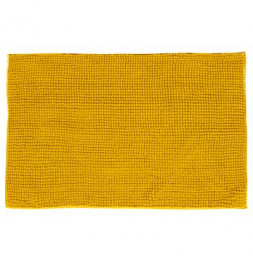 Tapis de bain chenille - 50 x 80 cm - Jaune