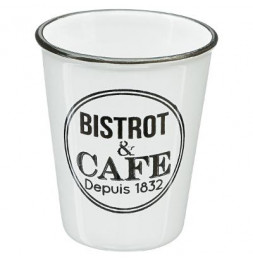 Coffret de 6 tasses Bistrot - 10 cl - Faïence