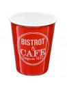 Coffret de 6 tasses Bistrot - 10 cl - Faïence