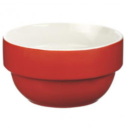 Set de 4 bols sur rack - 50 cl - Faïence et porcelaine