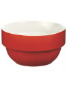 Set de 4 bols sur rack - 50 cl - Faïence et porcelaine