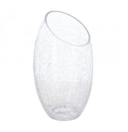 Vase en verre - H. 23 cm -...