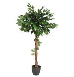 Ficus artificiel en pot -...